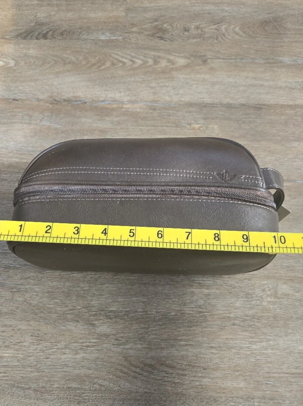 Dockers Brown Men's Travel Dopp Kit Toiletry Bag